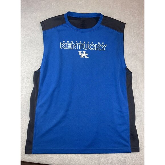 University of‎ Kentucky Men’s small Basketball Jersey SM sleeveless blue UK - Picture 1 of 2